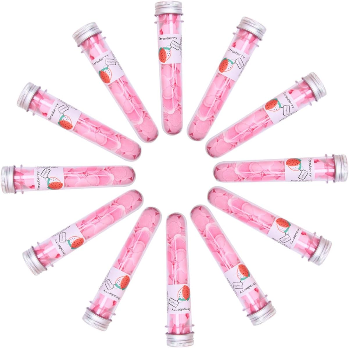 BRIGHTFUFU 12 Pack Portable Soap Sheets Hand Wash Soap Slices Compact Travel for Hotel Mall Public Toilet Present image number 1