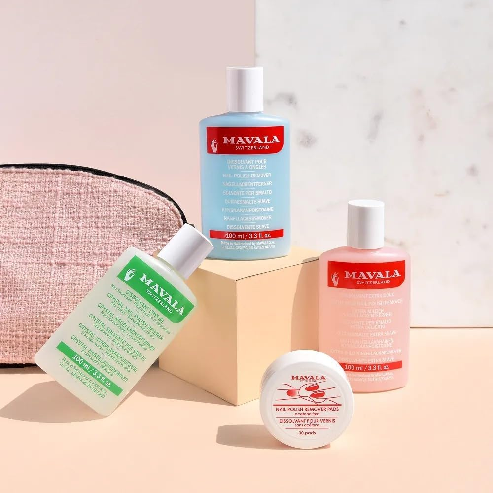 Mavala Switzerland Nail Polish Remover Blue, 50 Ml