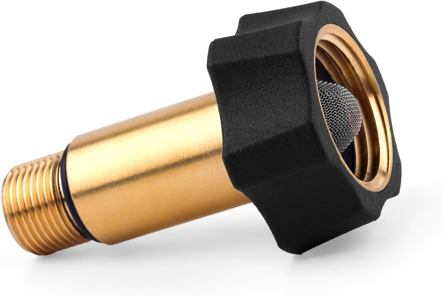 Gosknor 7110166 High Pressure Washer Inlet Fitting, Brass Water Inlet Adapter Replacement for Simpson Power Washer Pumps 510020 520004 520006 Models image number 6
