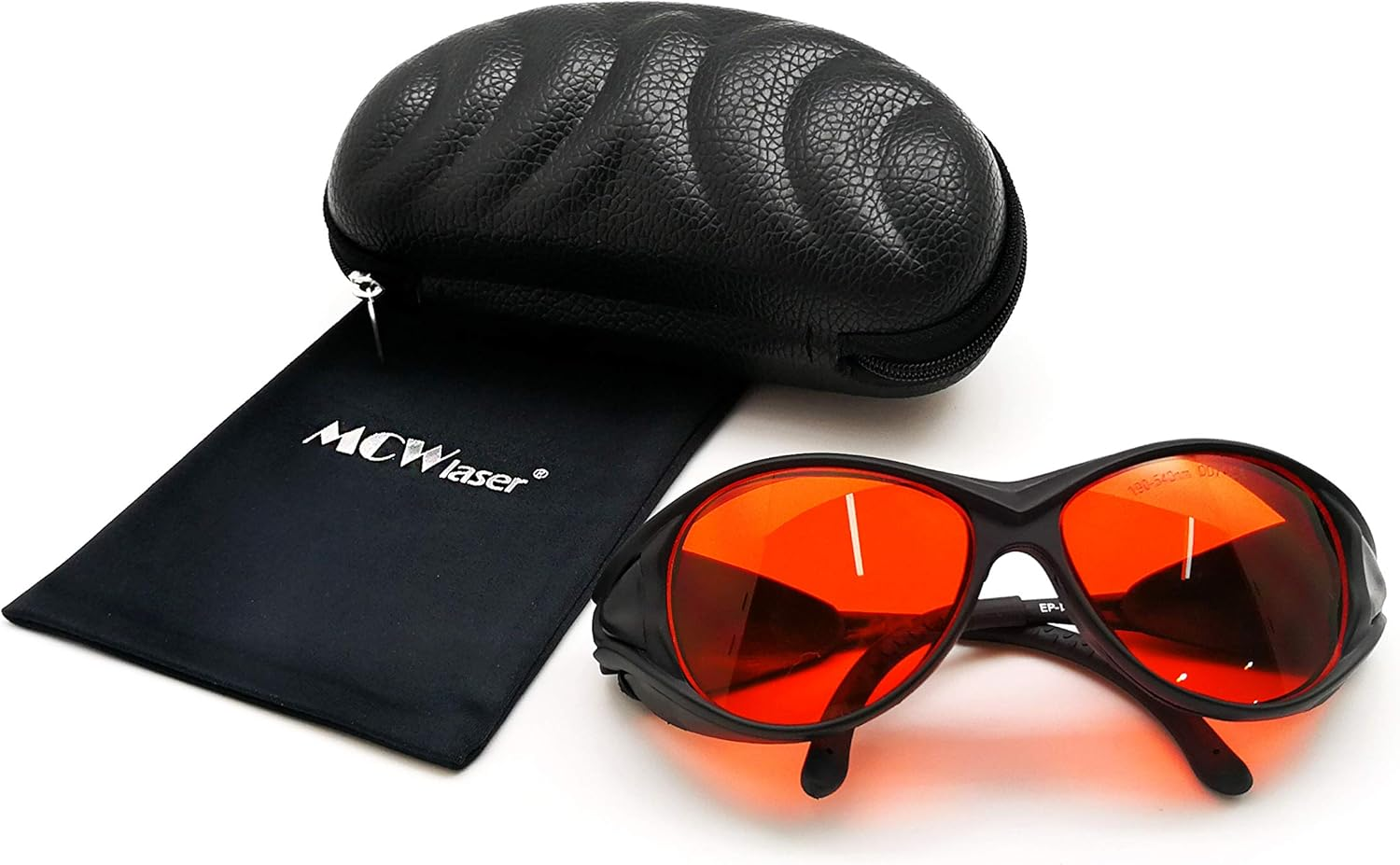 Mcwlaser 190-540Nm Laser Safety Goggle Glasses OD7+ for UV Light Violet Blue Green Laser 405Nm 445Nm 450Nm 473Nm 532Nm Style 2 image number 3