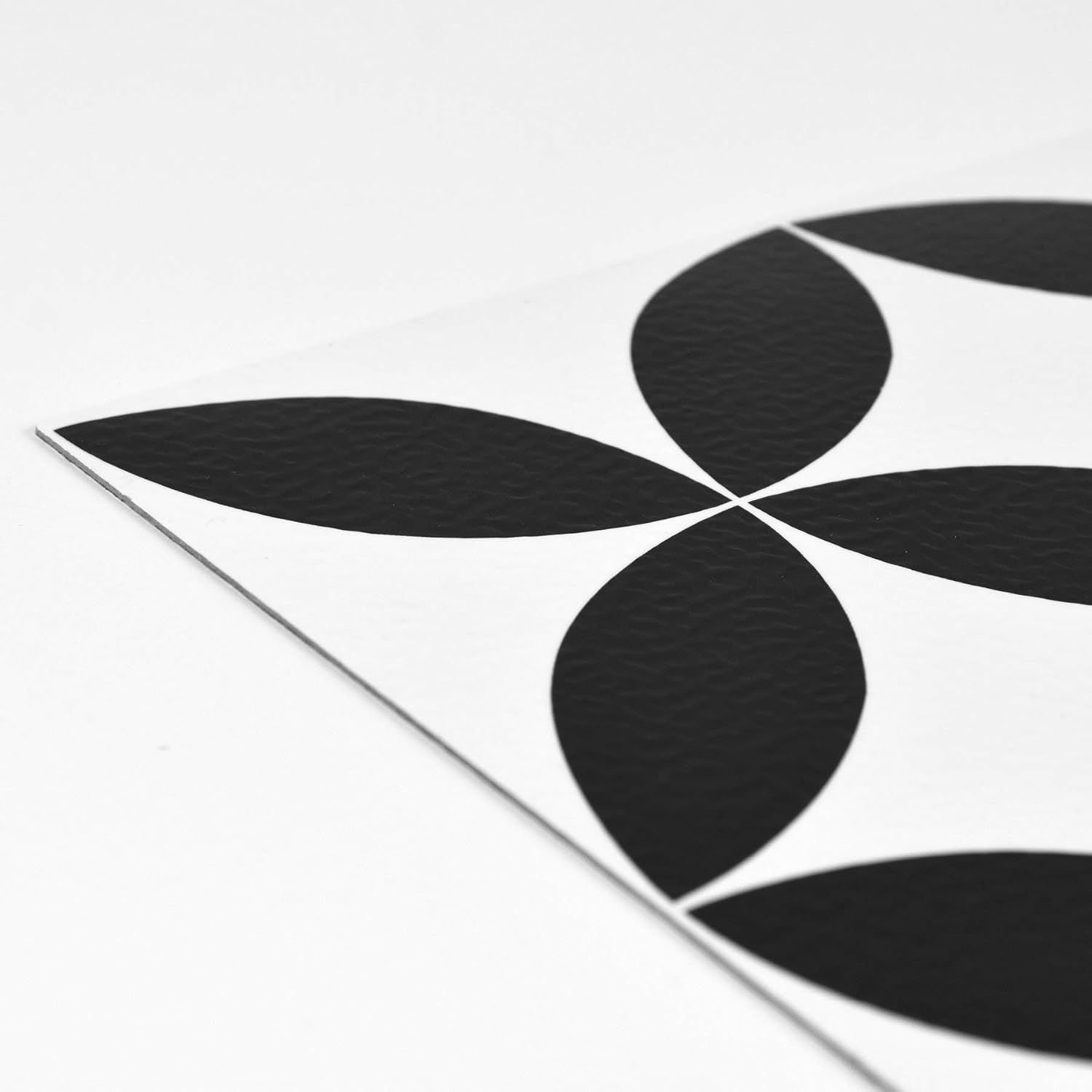 Floorpops FP3301 Starlight Peel & Stick Floor Tiles, Black image number 1