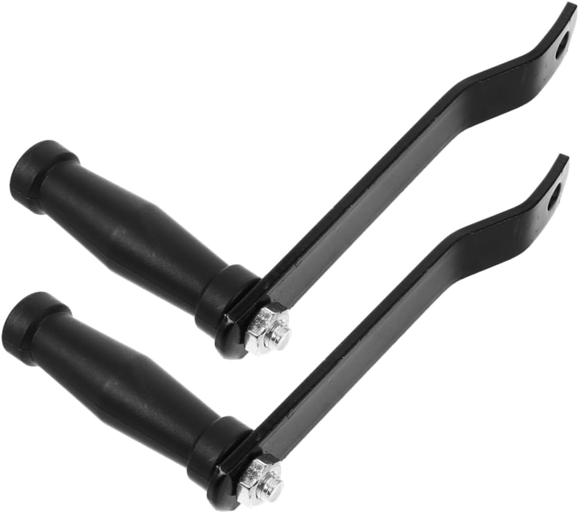 2Pcs Winch Handle Replacement Heavy Duty Manual Crank for Boat Trailer Winch Winder Ergonomic Grip Suitable for Trailer Jack Crank Handle Use