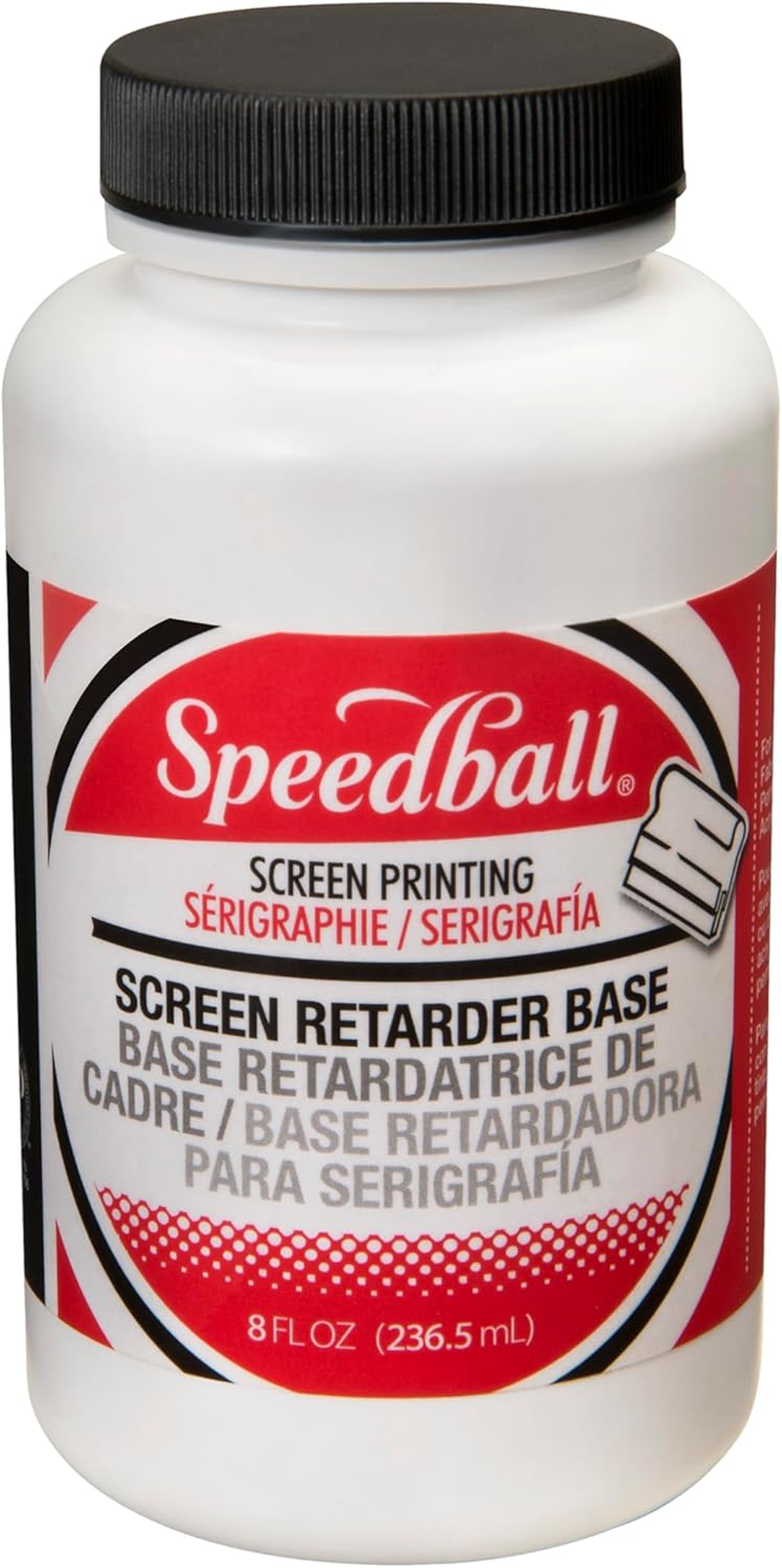 Speedball Screen Retarder Base 236Ml, Water-Based Screen Printing Ink Retarder Base