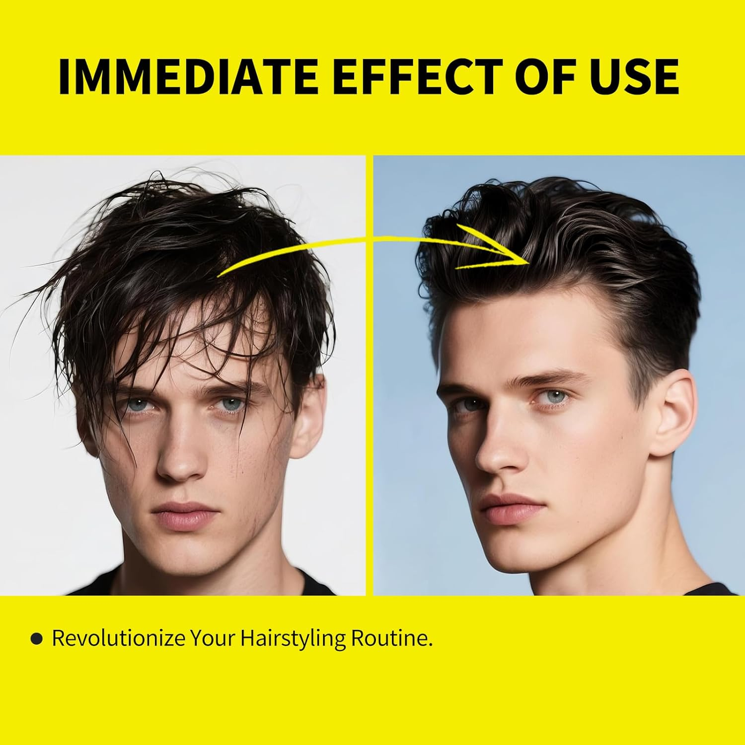 SEVICH Men'S Hair Styling Wax - Matte Powerful Hair Gel,Containing Plant Essence, Persistent Shaping,Fresh and Non Greasy, Easy to Clean, 80G