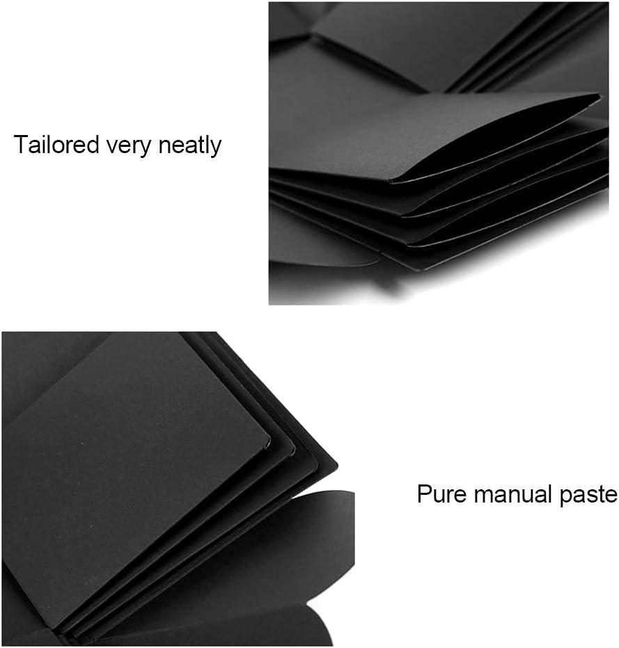 Homiliky Explosion Gift Box 4 Face Surprise Box DIY Photo Album Scrapbook Love Memory Gift Box Handmade Wedding Proposal Engagement Birthday Anniversary Valentine'S Day Gifts image number 3