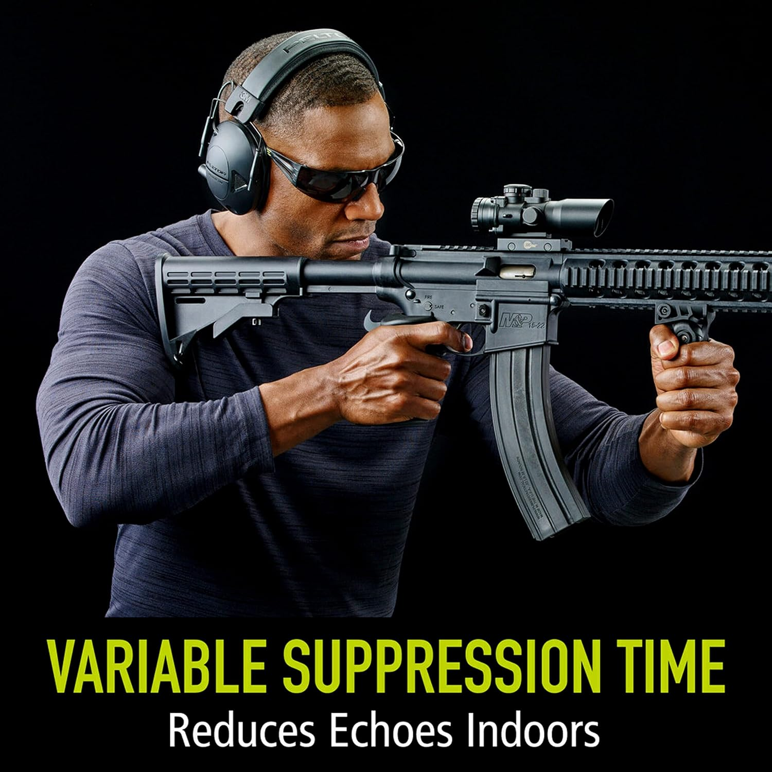 Peltor Sport Tactical 100 Electronic Hearing Protector, Ear Protection, NRR 22 Db, Ideal for Shooting and Hunting image number 3