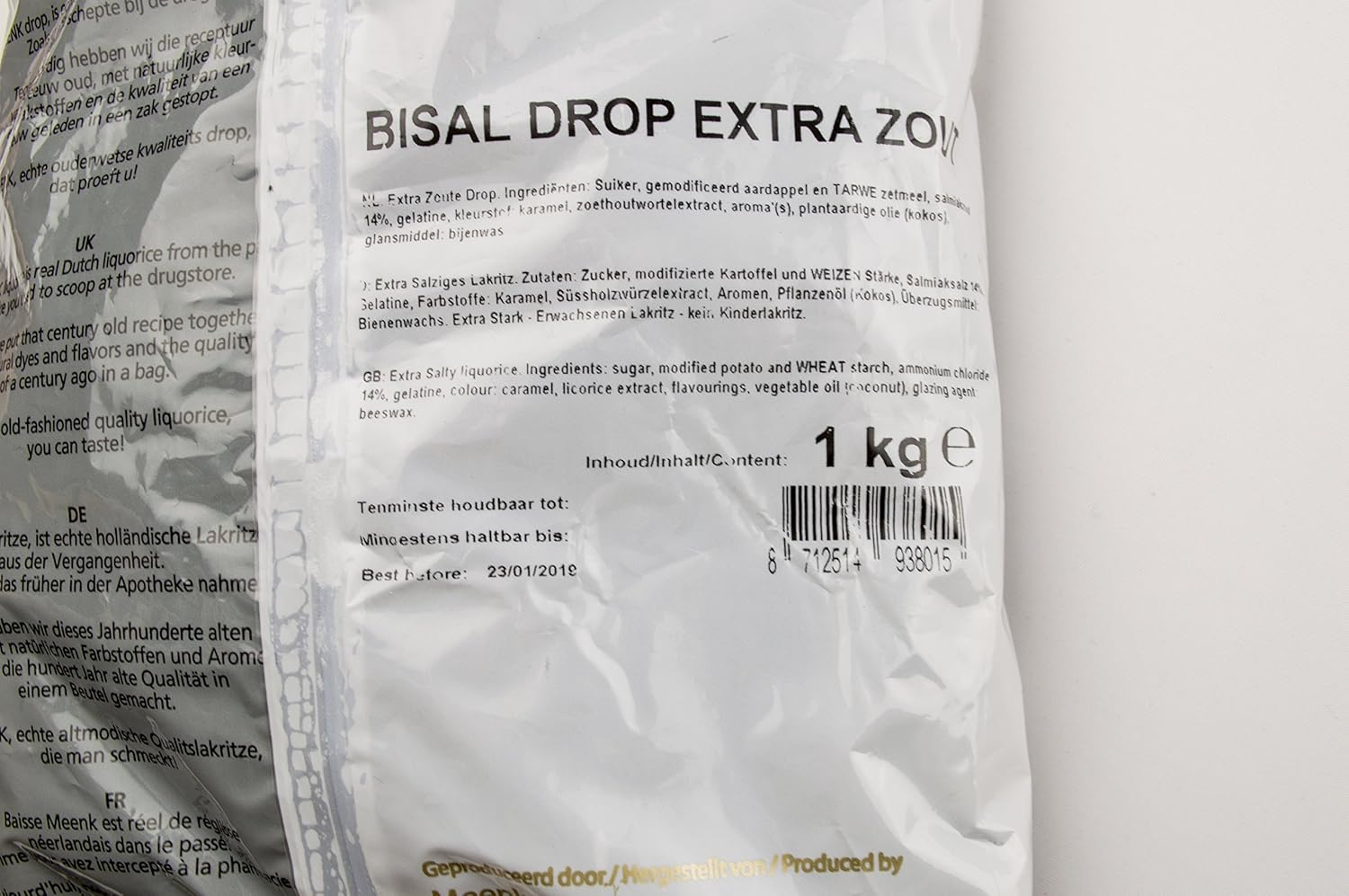 Van Vliet Dutch Liquorice Triple Salt 1 Kg image number 5