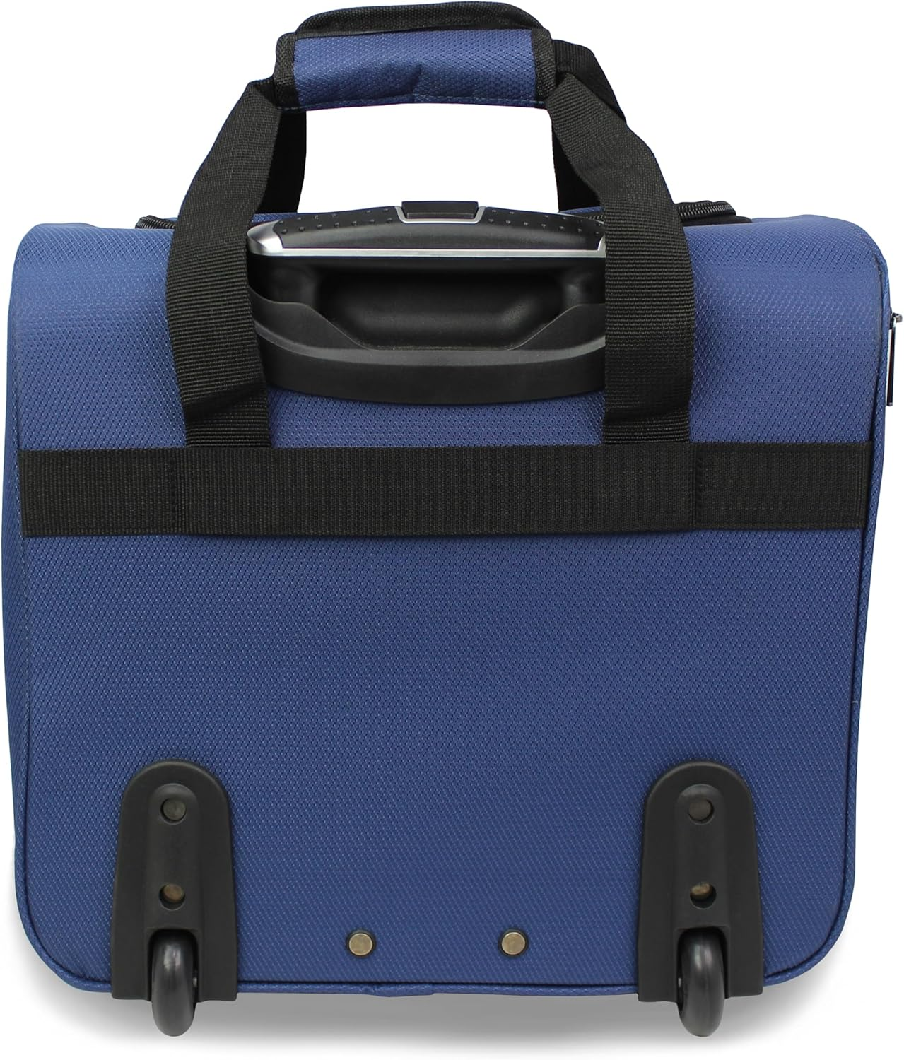 World Traveler Dejuno Lightweight Underseat 15-Inch Carry-On Rolling Luggage, Navy, Navy, 15-Inch, Dejuno Lightweight Underseat 15-Inch Carry-On Rolling Luggage image number 1