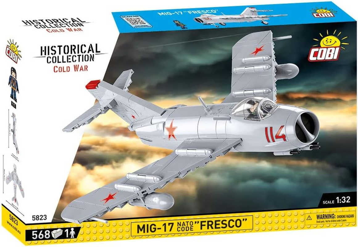 Cold War - Mig-17 NATO Code Fresco 568 Pcs image number 4
