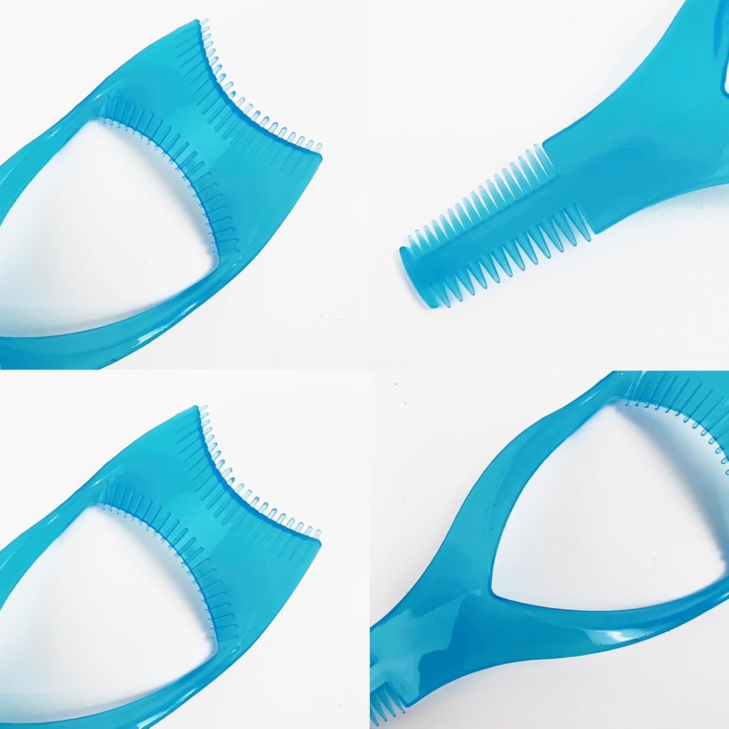 RONYOUNG 9PCS 3 in 1 Eyelashes Tools Mascara Shield Applicator Guard Eyelash Guide for Makeup, 3 Colors image number 2