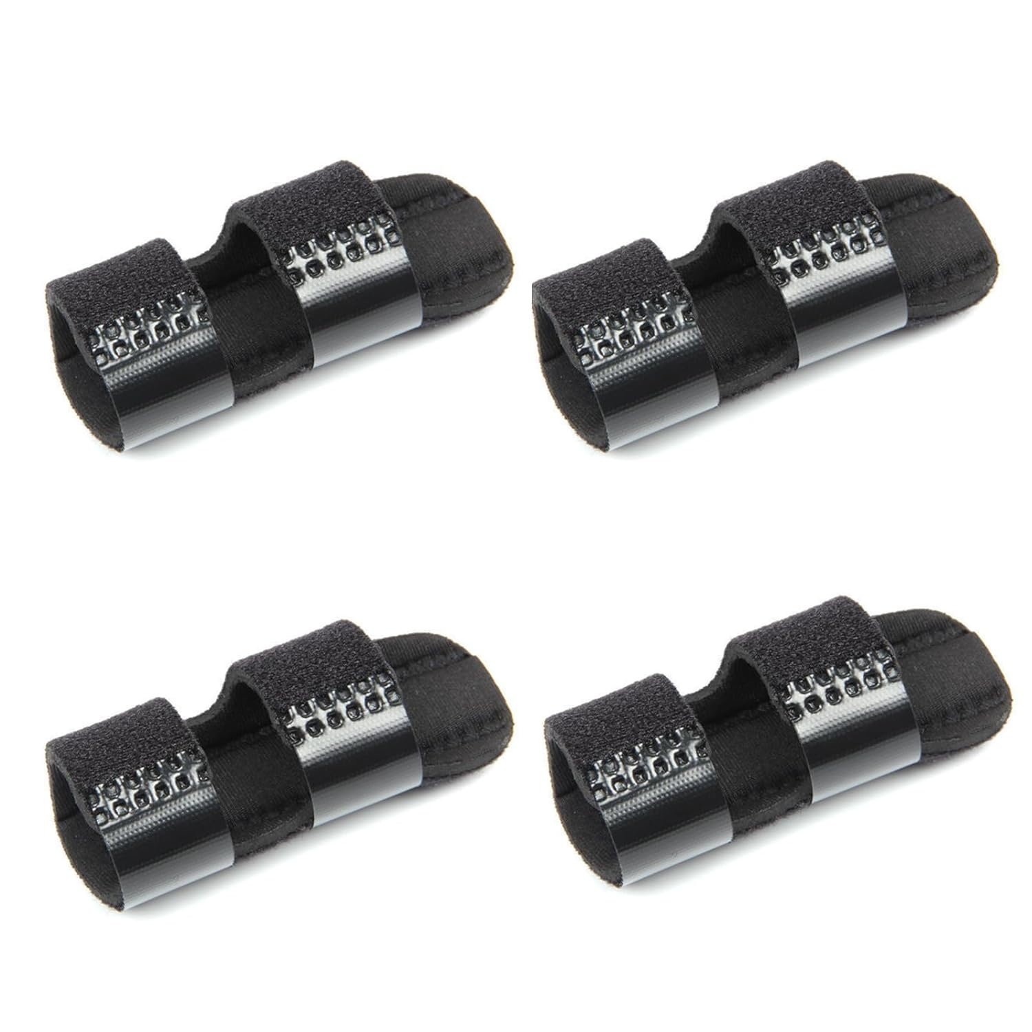 4-Pack Finger Splint，Adjustable Finger Brace for Joint Pain Relief,Applicable to Stability for Daily Finger Tasks. image number 1