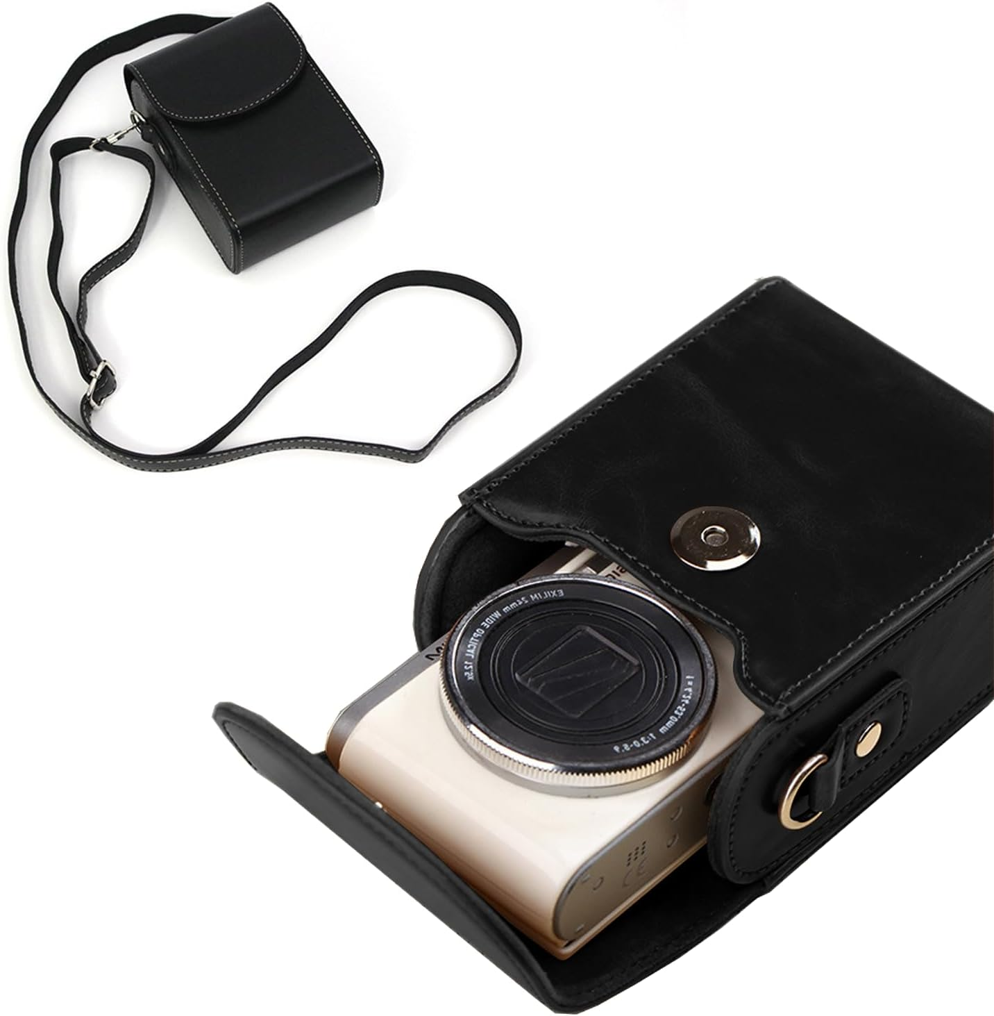 NOUKAJU Case for KODAK PIXPRO FZ55, Camera Protective Cover,Drop-Proof,Portable Travel Carrying Protective Storage Case,Protective Case for KODAK PIXPRO FZ55 Digital Camera(Black)