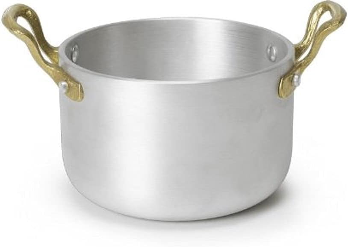 Ballarini 75001-094 Selvin Turvola Casserole 4.3 Inches (11 Cm), 16.9 Fl Oz (500 Ml), Made in Italy, Two-Handed Pot, Gas Fire, Aluminum