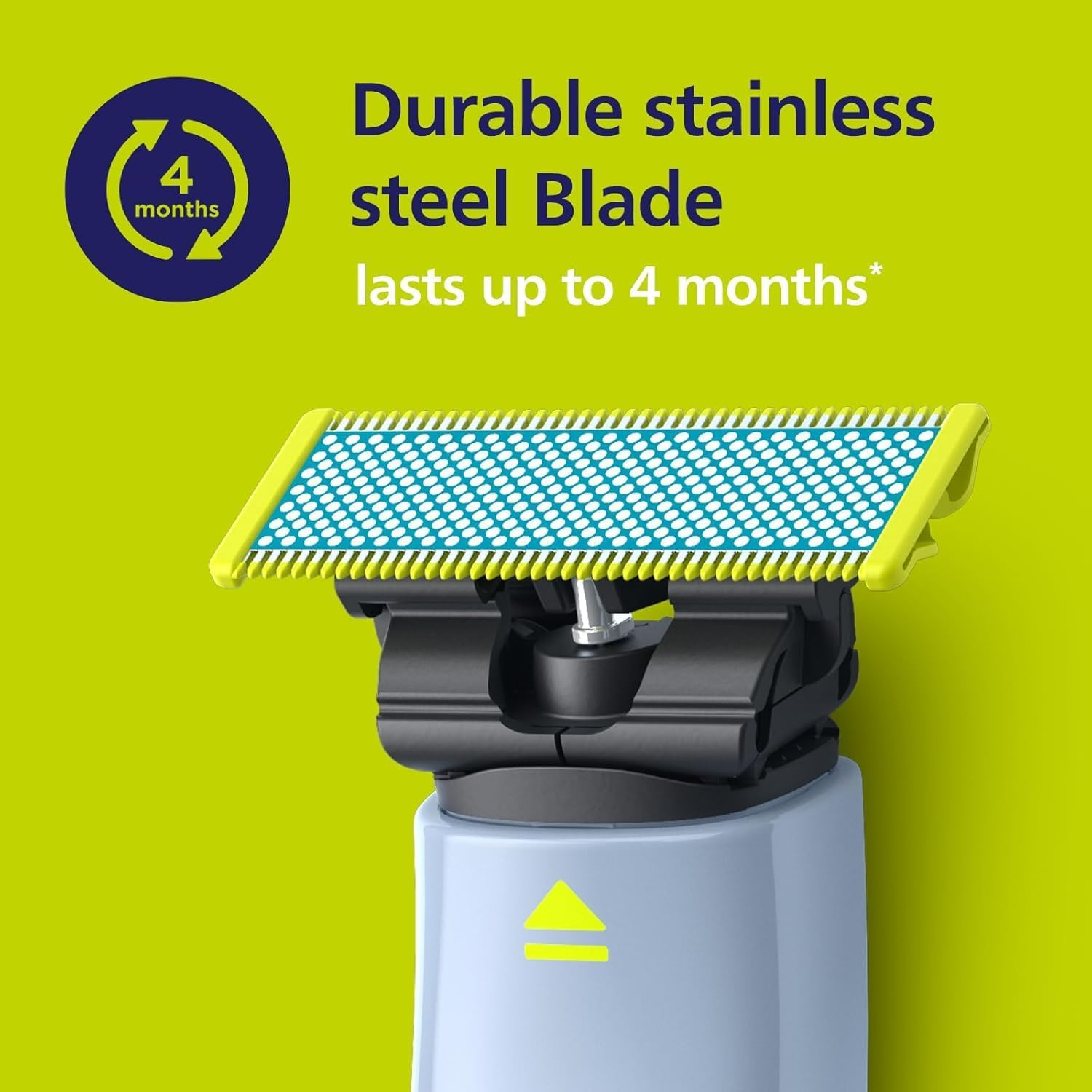 Philips Oneblade First Shave Blades - 2 X Anti-Friction Replacement Blades, Shaving Especially Sensitive Skin on the Face, QP225/50 image number 1