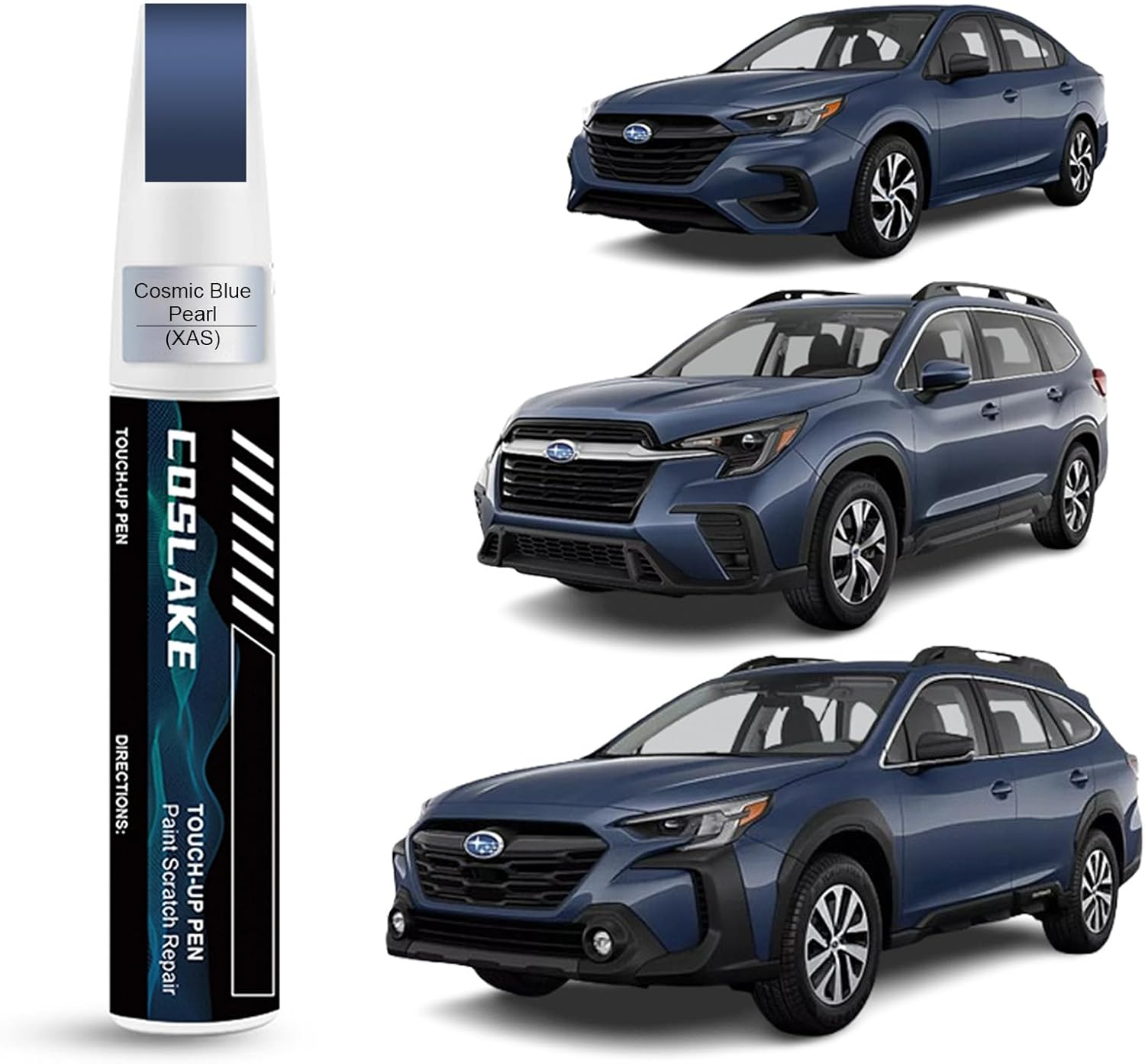 Car Touch up Paint(Magnetite Gray Metallic(P8Y)) for SUBARU, Car Paint Scratch Repair Kit, Quick & Easy Solution to Repair, 2 in 1 Scratch Remover Pen with Color-Matched