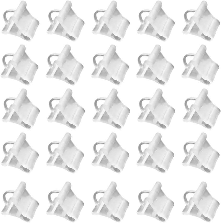 UPKOCH 200Pcs Sturdy Gardening Grafting Clips Plant Clips for Vine Stalks Plant Fixing Clamps image number 6