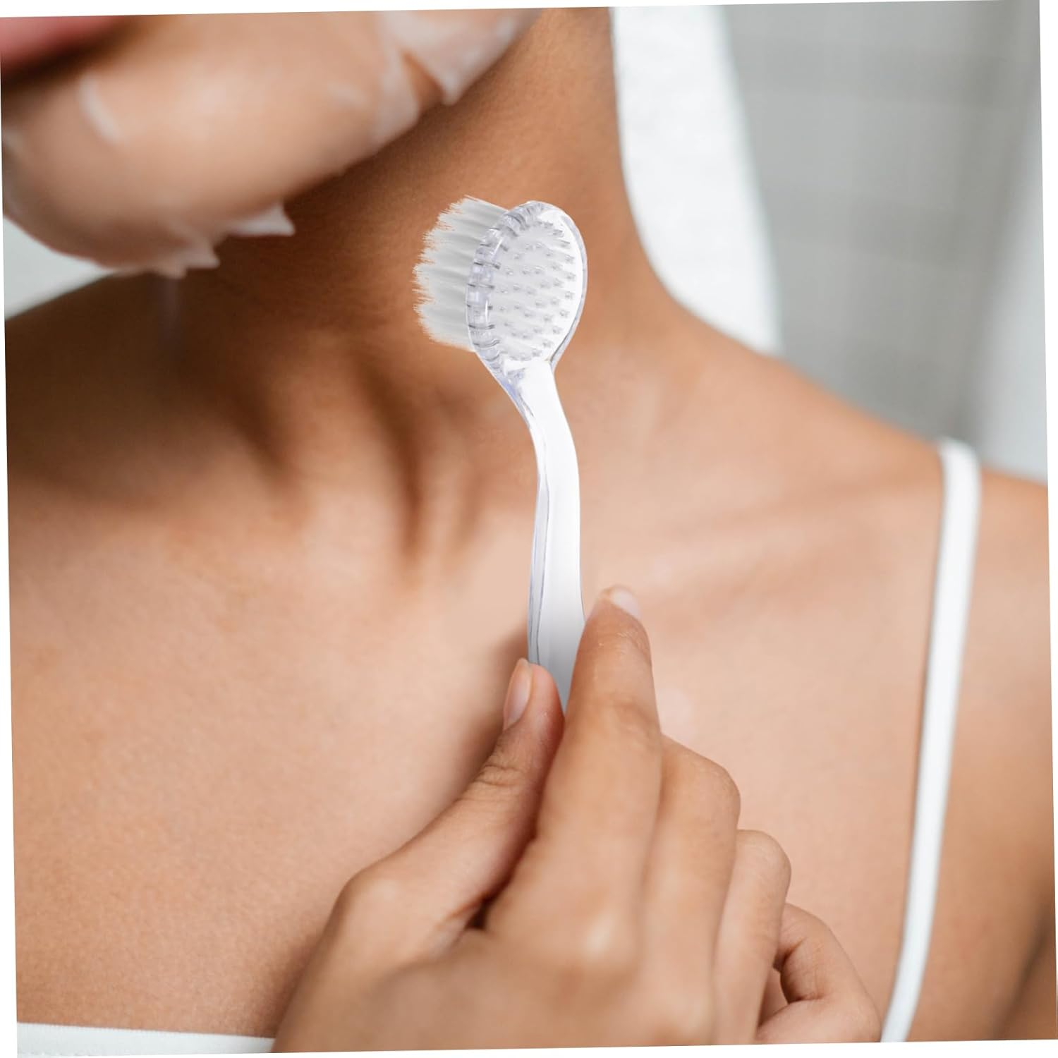 6Pcs Manicure Brush Fingernail Brush Tool Nail Cleaner Compact and Comfortable image number 4