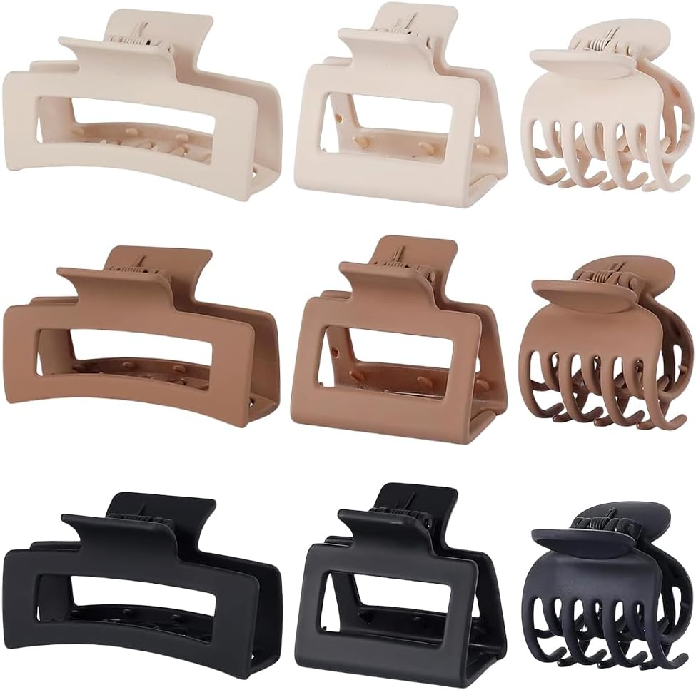 WUERKIYA Premium Women'S Hair Clips Set - Versatile Hair Clips for Thin to Thick Hair - Stylish and Practical Hair Accessories image number 2