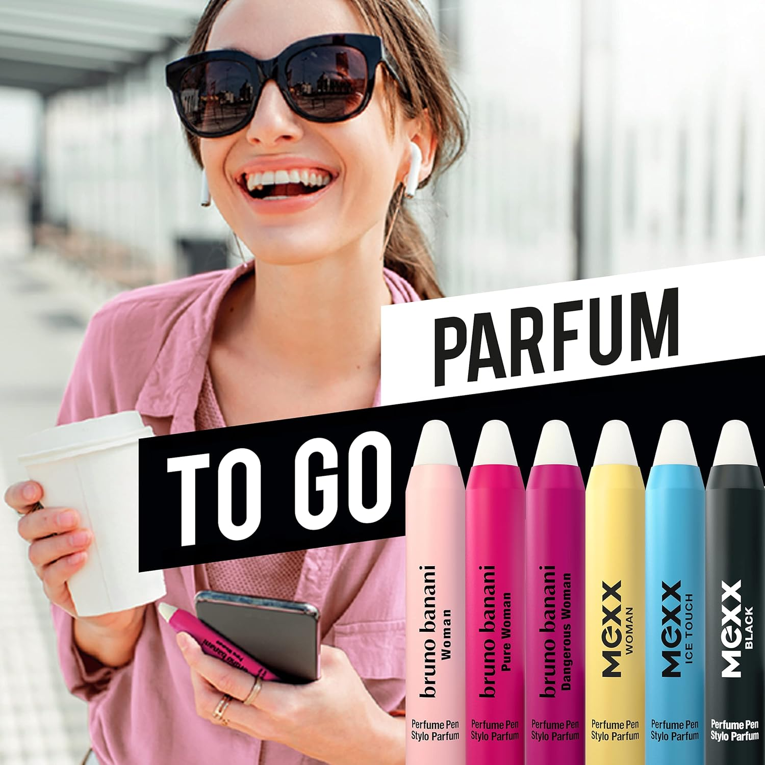 Mexx Woman Parfum to Go Woody Floral Fragrance for Women Perfume Pen with Creamy Texture Perfect for Travel 3G image number 5