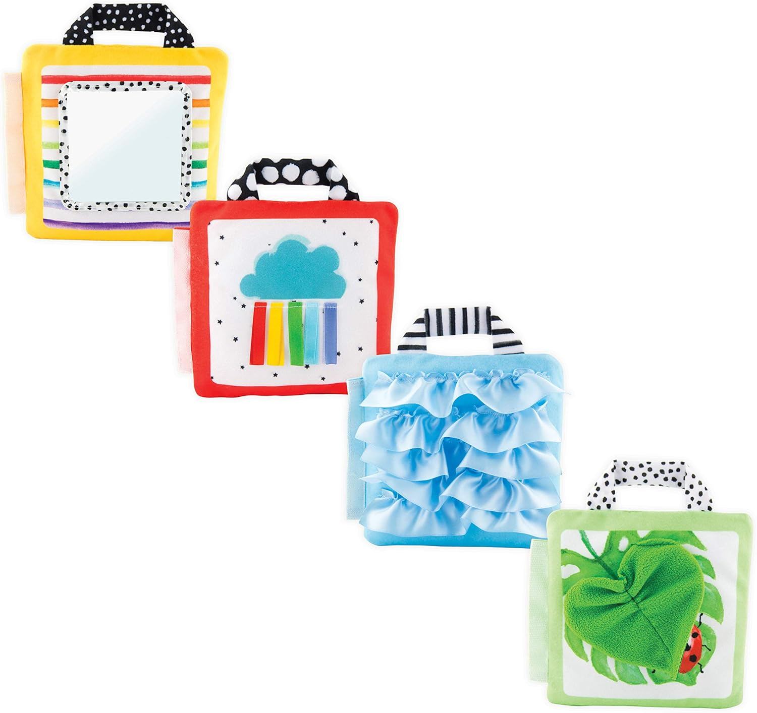 Sassy Reversible Soft Sensory Activity Panels, 4Count, Ages 0+ image number 3