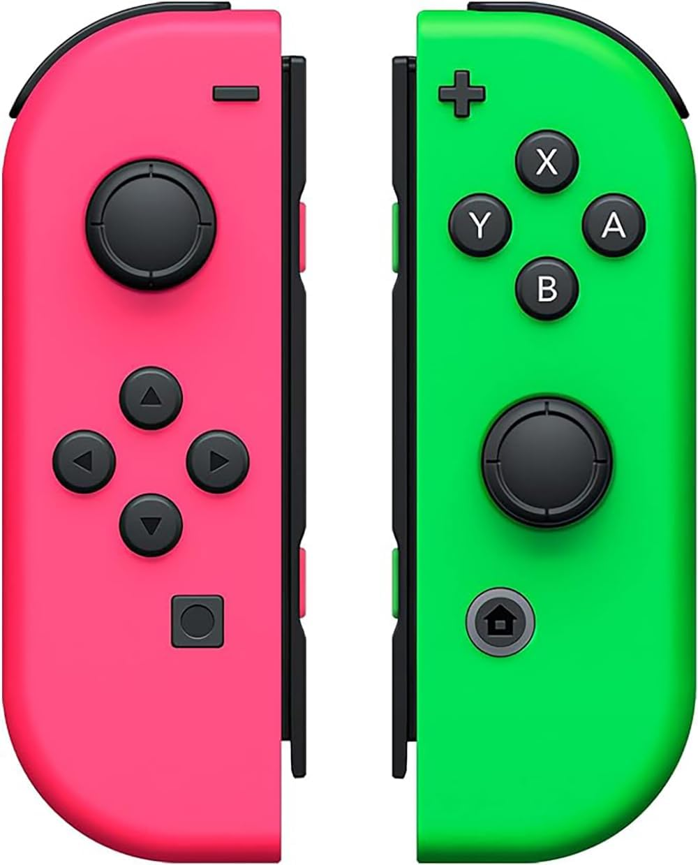 Costec Joy Con Controller for Nintendo Switch Replacement for Nintendo Switch Compatible with Switch, Wireless Left and Right Joy Con for Switch Nintendo Support Dual Vibration/Wake-Up/Screenshot, Joy Con Controller for Switch OLED Lite [Neon Pink/Neon Green] image number 4