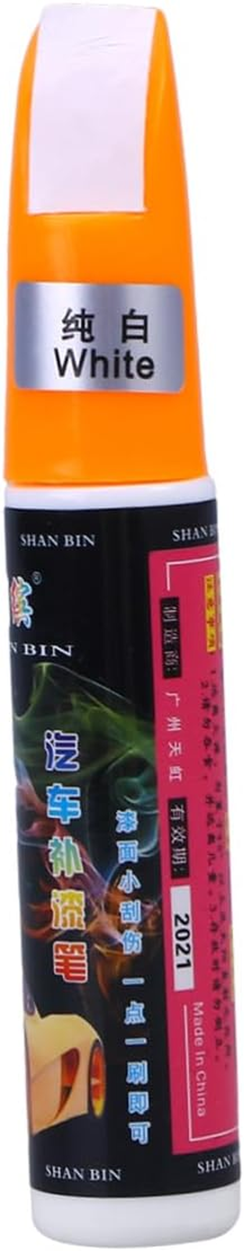 Gatuida Automotive Touch-Up Paint Pen White Car Scratch Repair Pen for Minor Paint Defects Vehicle Coat Repair Suitable for Cars image number 5