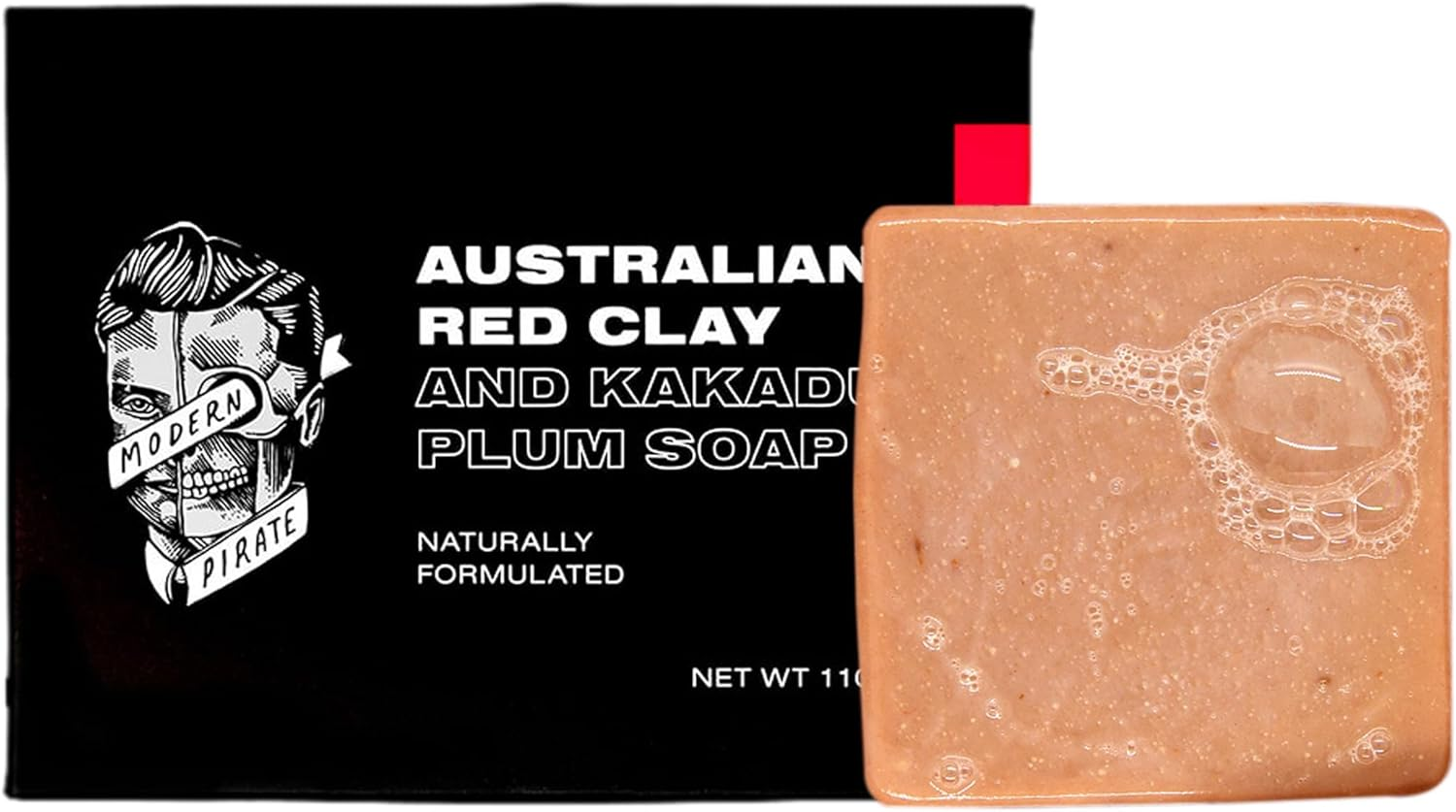 Modern Pirate Lost Soul Australian Red Clay Soap 110 G image number 5
