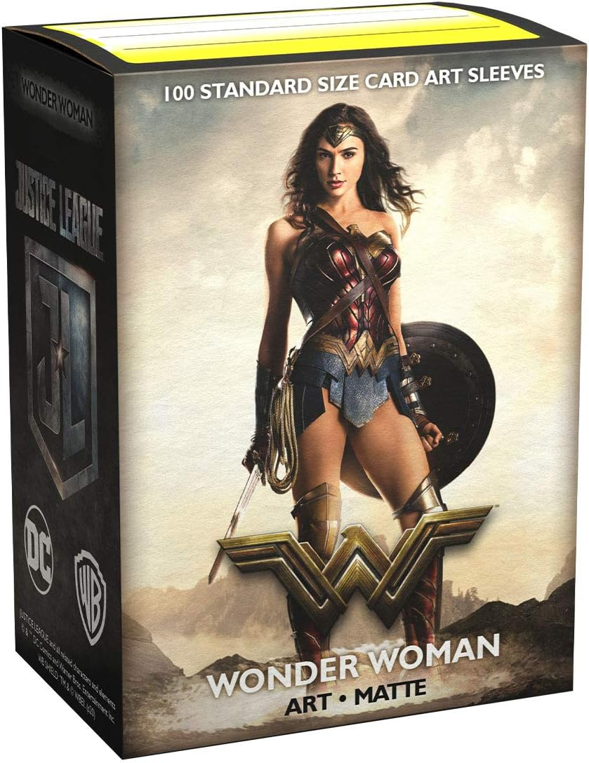 Arcane Tinmen WB100 Matte Art Justice League Wonder Woman Card Sleeves image number 2