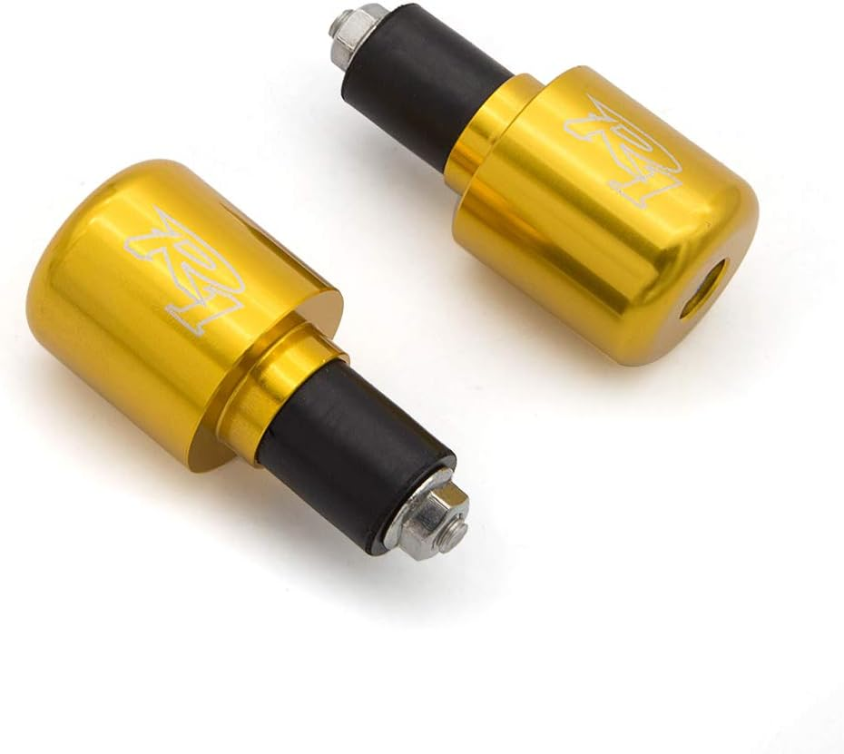FXCNC Racing Motorcycle Handlebar Handle Bar End Cap Plugs Slider for YAMAHA YZF R1 1998 1999 2000 2001 2002 2003 2004 2005 2006 2007 2008 2009 2010-2016
