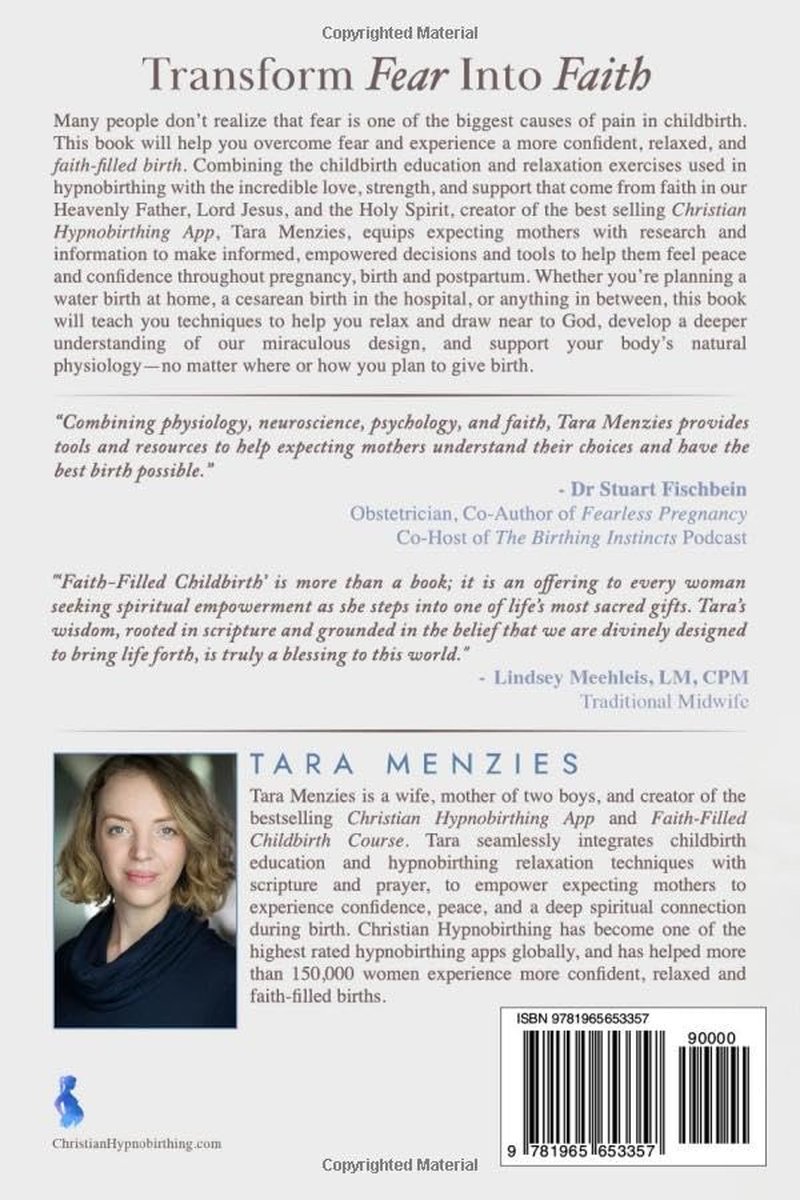 Faith-Filled Childbirth: a Christian Approach to Hypnobirthing