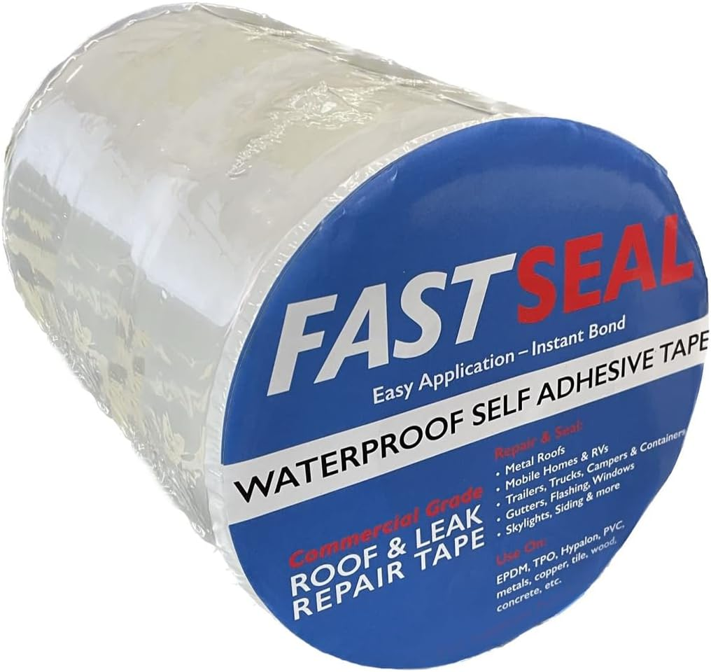 Fastseal RV Roof Tape, 2" X 50' White, Uv-Resistant - Eternabond Equivalent image number 3