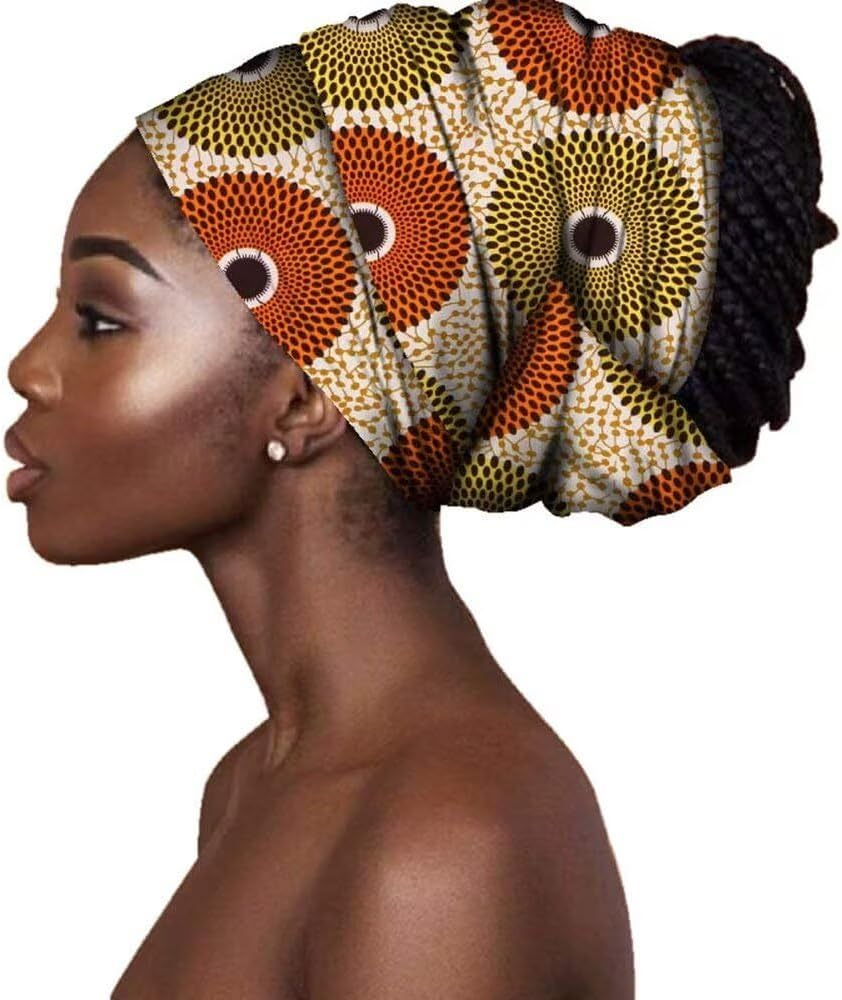 African Headwraps for Women Head Wraps Ankara Wrap Head Scarf