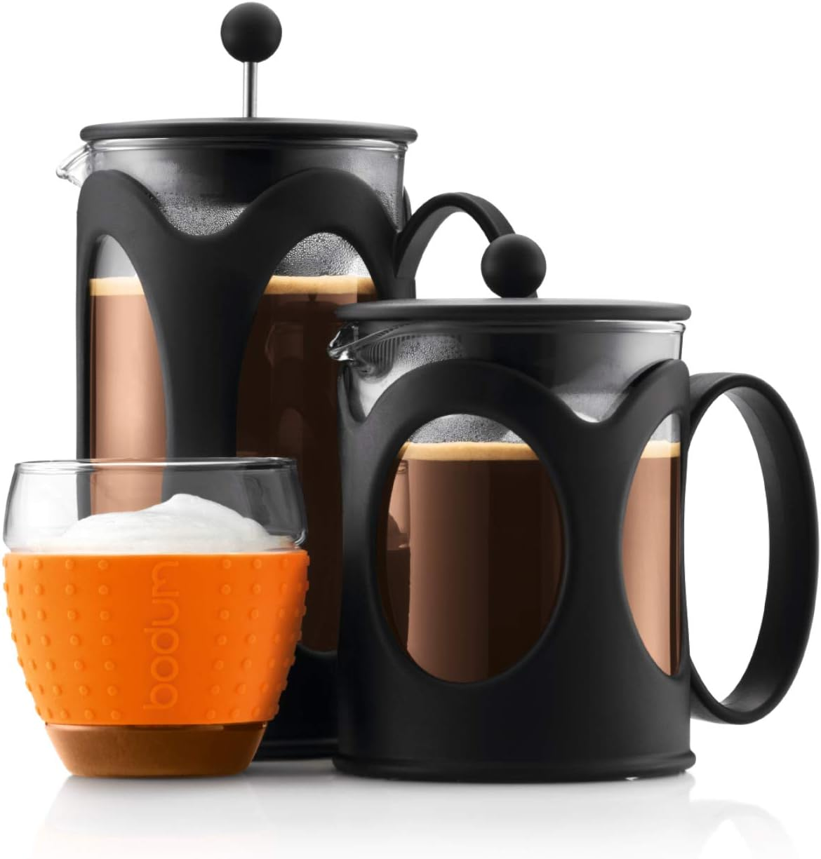 Bodum Kenya French Press 4 Cup-500 Ml Black, 4 Cup