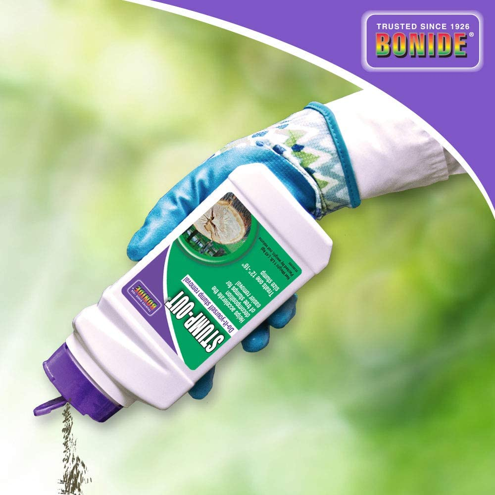 Bonide Stump-Out Granules, Do-It-Yourself at Home Stump Removal Pellets, 1 Lb. Fast-Acting Formula for Outdoor Use image number 6