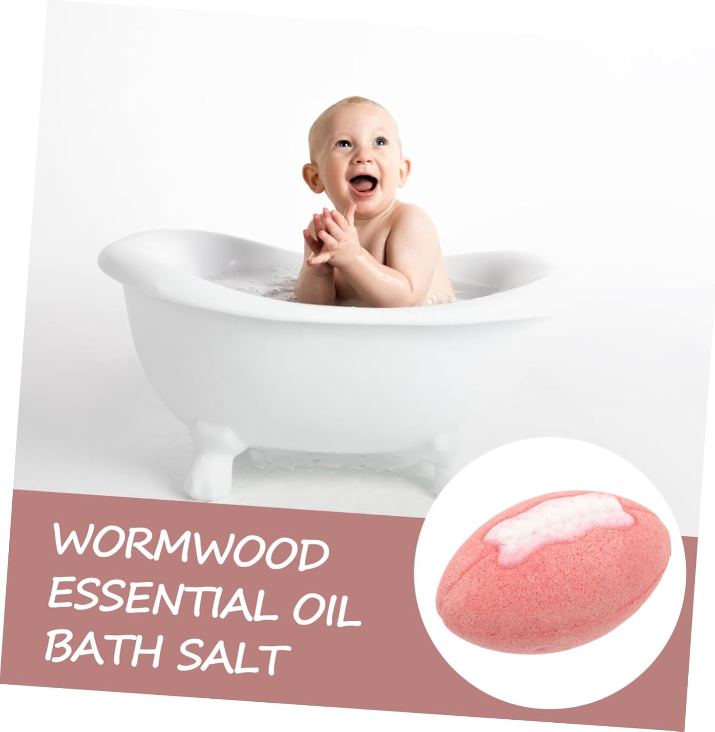 Healvian 3Pcs Essential Oil Bath Salt Balls Portable for Relaxing Bathing Experience image number 4