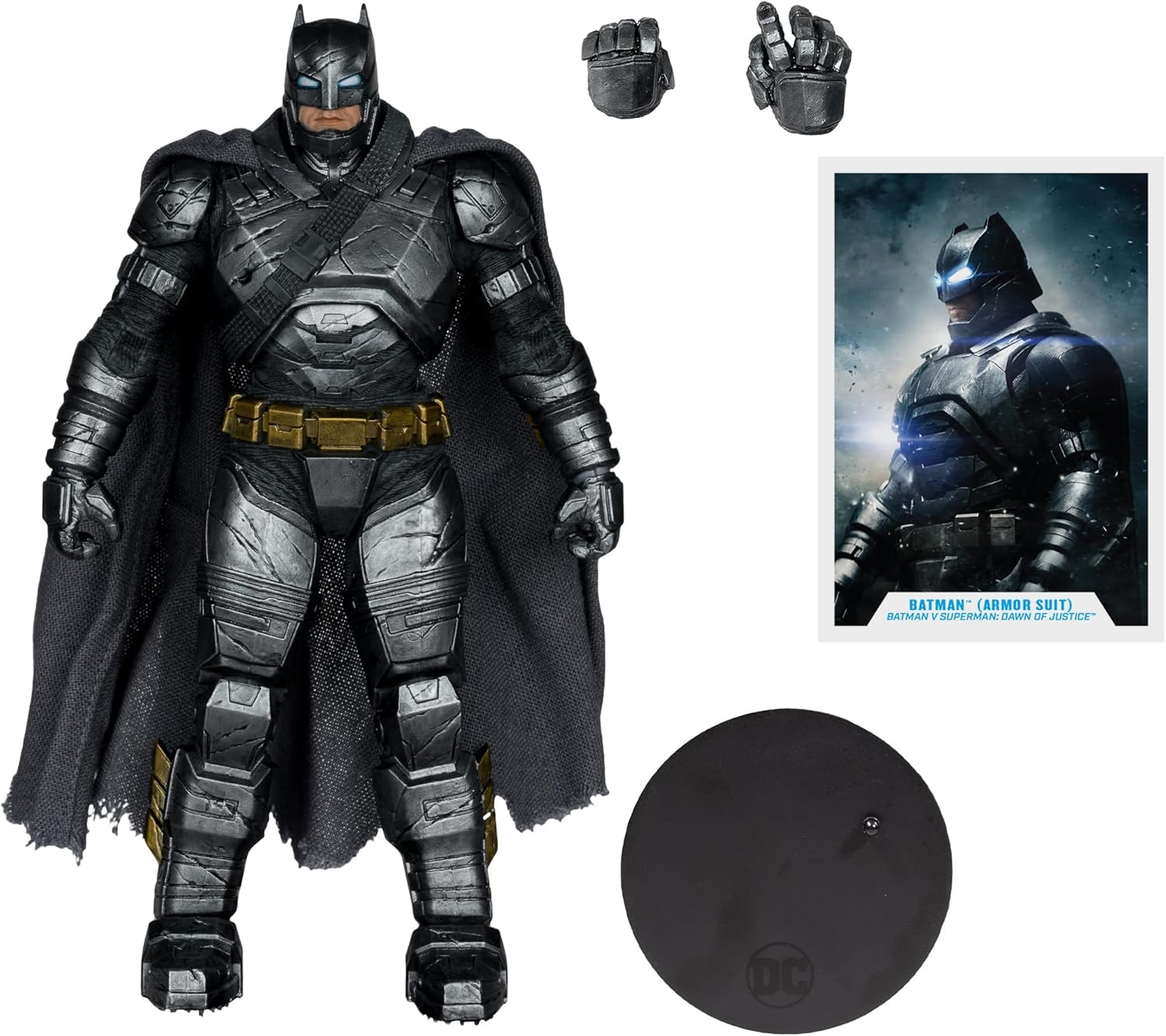 Dc Multiverse 7In - Batman (Armored)(Bvs) image number 4