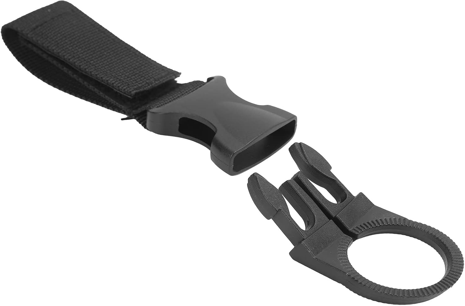 Mineral Water Bottle Clamp, Durable Detachable Hanging Holder for Outdoor Travel Fitness Walking Activities, Practical Buckle for Sports Hiking Running Gym Use