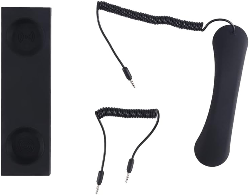 Vmitejoe Universal Retro Phone Receiver Handset Smartphone Call Headset 3.5Mm Landline Telephone Microphone image number 2