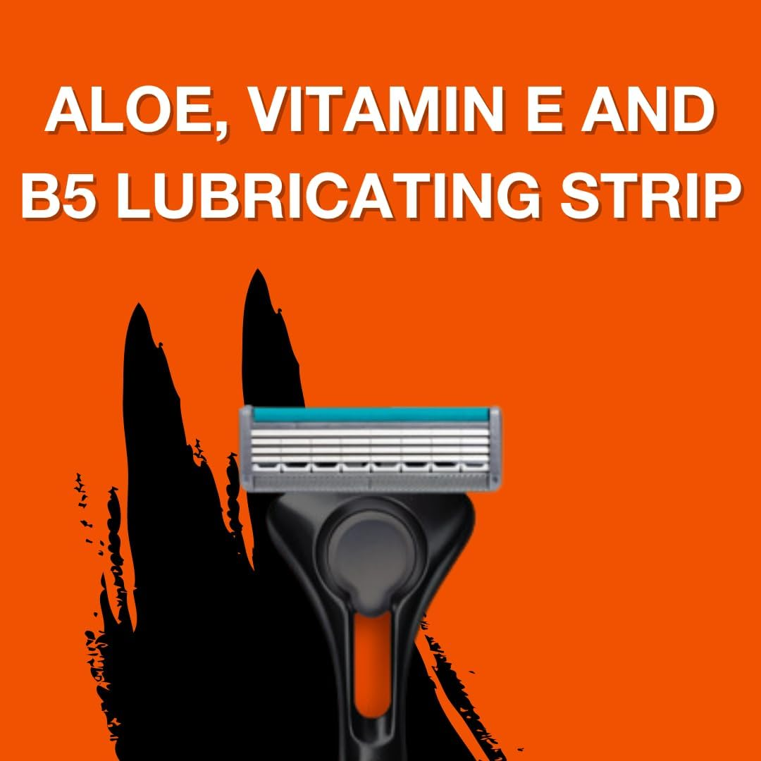 Schick - Quattro Titanium 4 for Men | Razor Blade Refills | 4 Pack | Titanium & Diamond Coated Blades image number 3