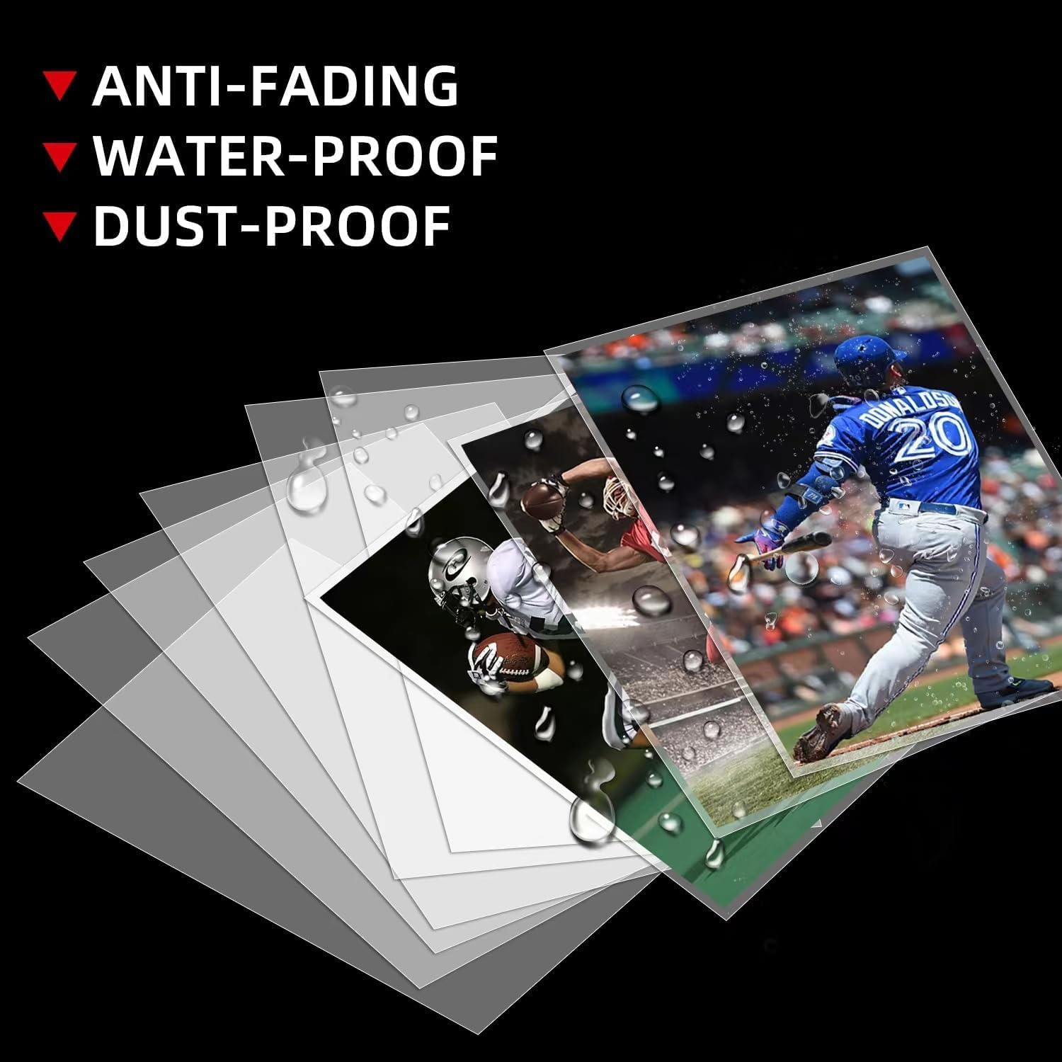 Trading Card Sleeves, One - Cent Card Sleeves (Pack of 200) Suitable for MTG, TCG, Baseball, Football, Game, Trading Cards, Kpop Photocards (66 X 91Mm) image number 1