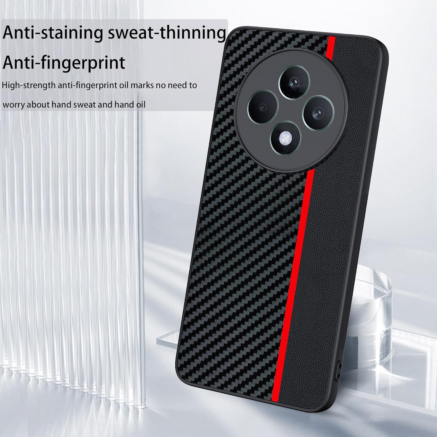 FDHYFGDY Protective Case for Oppo Reno 12 F/FS 5G Camera Protection, Shockproof, Scratch-Resistant Mobile Phone Case