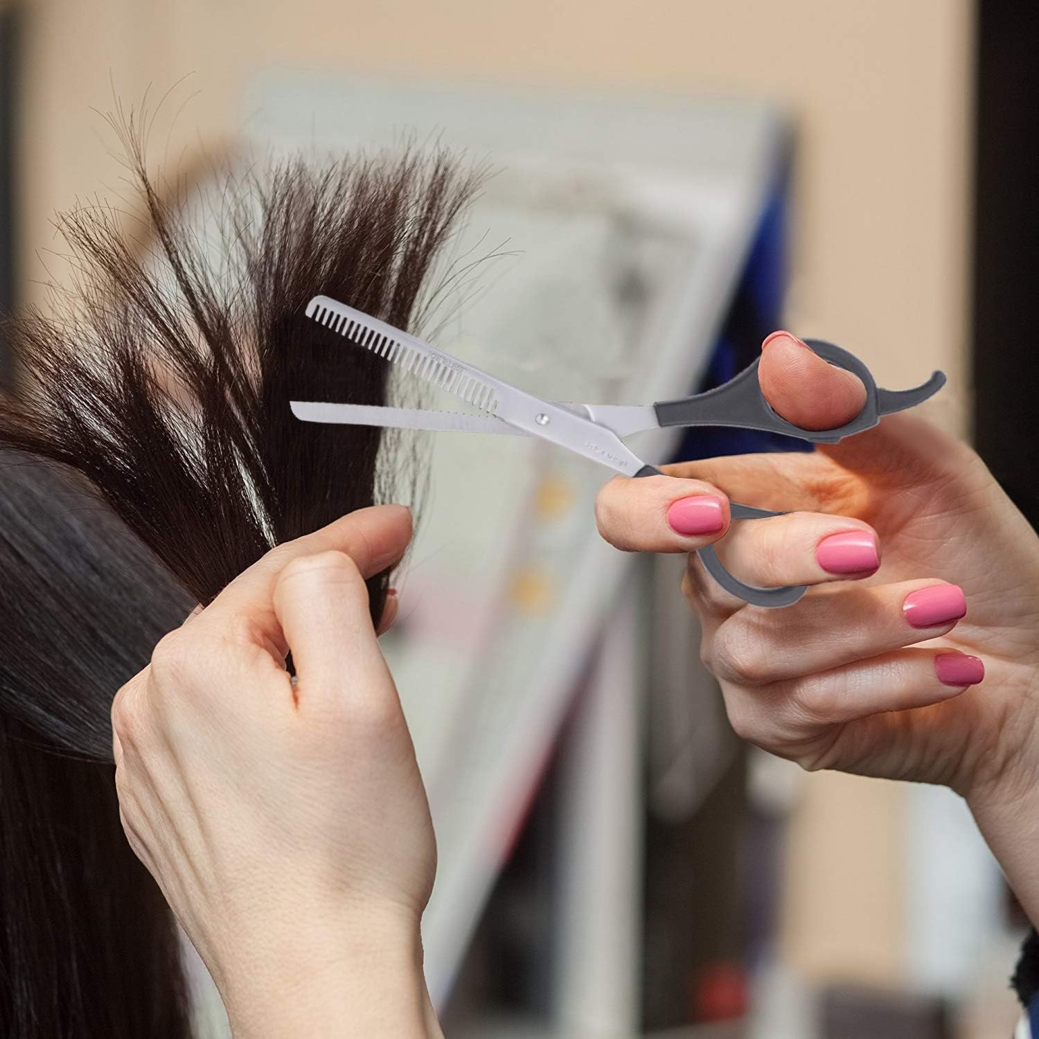 Wahl Italian Series Apprentice Hair Cutting Thinner Scissor, 6 Inch Size image number 6