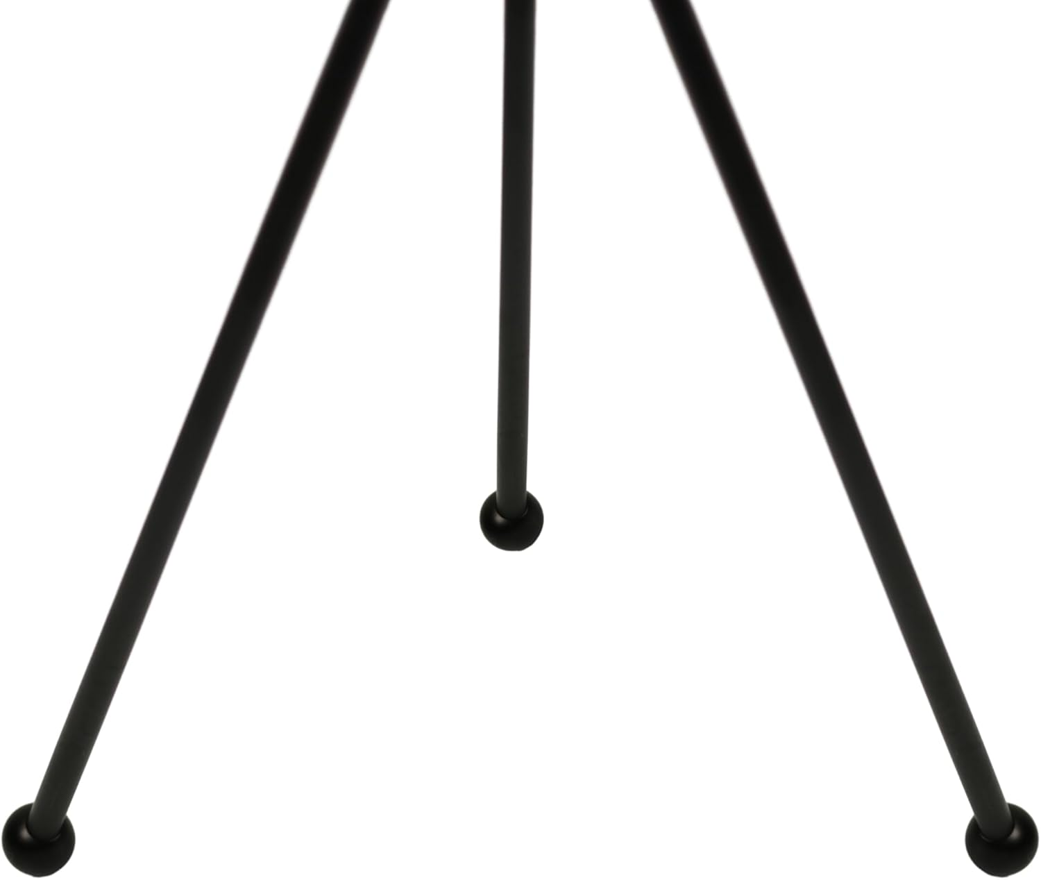 Lexi Lighting Seren Tripod Floor Lamp, White Paper Shade with Black Metal Base, Overall Height 136Cm, Vertical Lantern Light, Artistic Tall Standing Lamp for Homestay, Hotel, Household Decor
