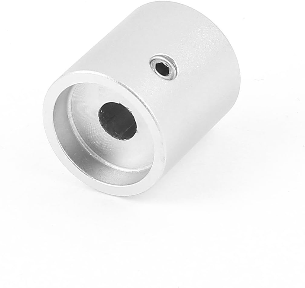 Uxcell Silver Tone Solid Aluminum Hifi Speaker Radio Volume Knobs 20X22Mm