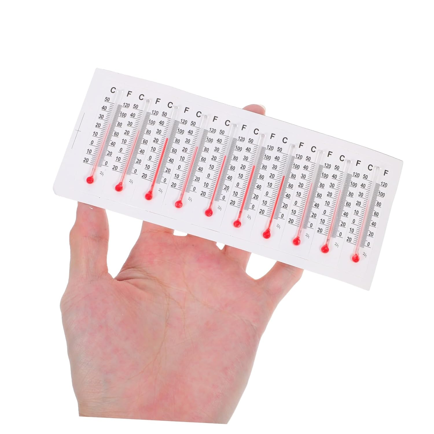 30Pcs Micro Temperature Gauges Portable Pocket Thermometers for Dollhouse Accessories and Decoration Glass Design with Clear Readability for Home and Office Use image number 6