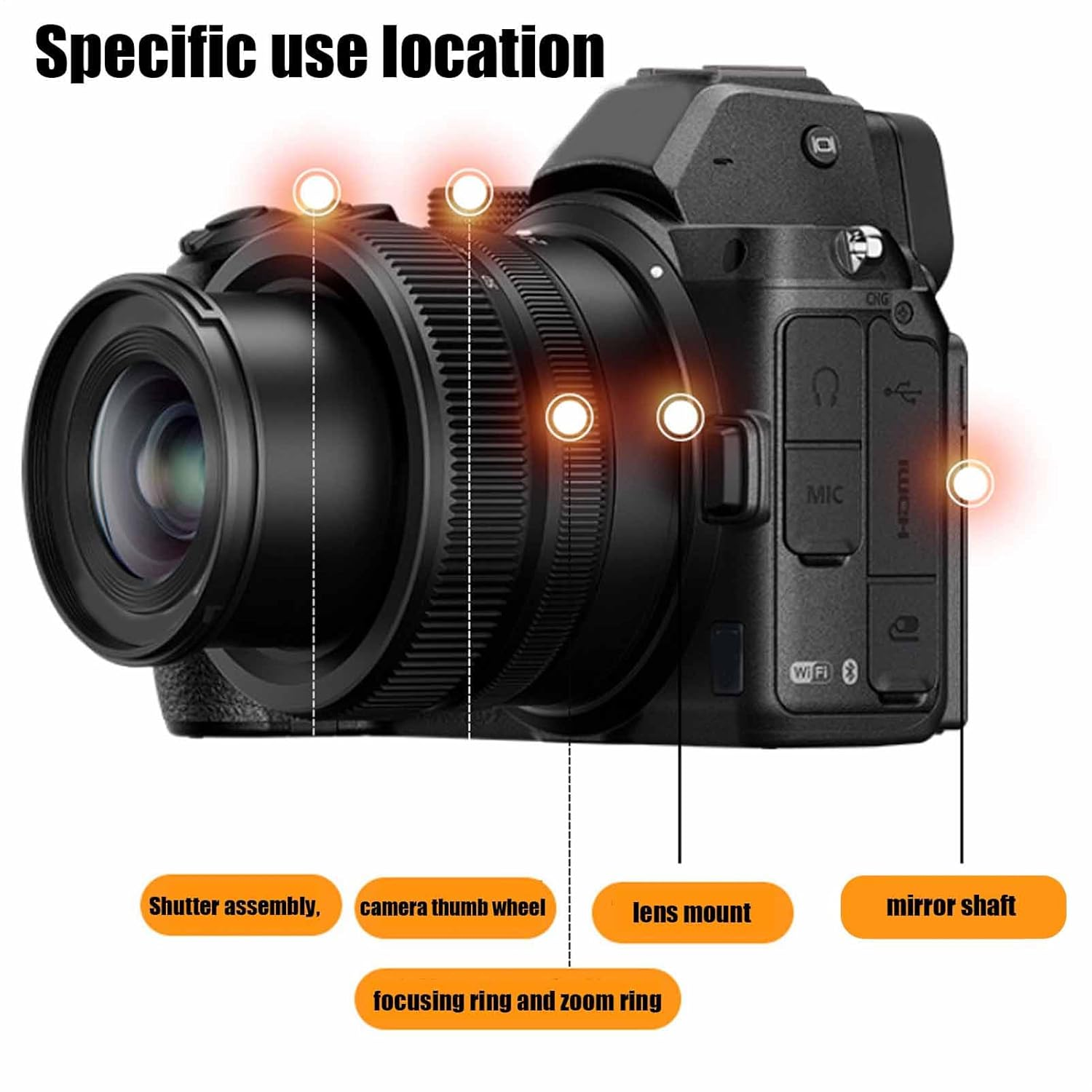 Helicoid Grease | 30G Optical Lens Grease,Lube Set for Camera Bearings Binoculars Quiet Performance Longevity Lubricating Optical Devices image number 3