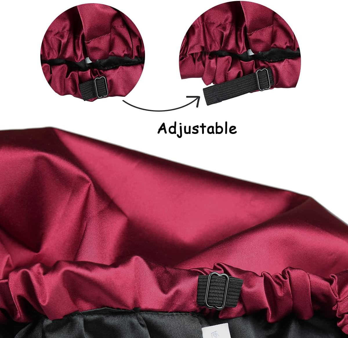 Wash Shower Cap Waterproof Bonnet for Long Braids Dreadlocks Women Extra Large