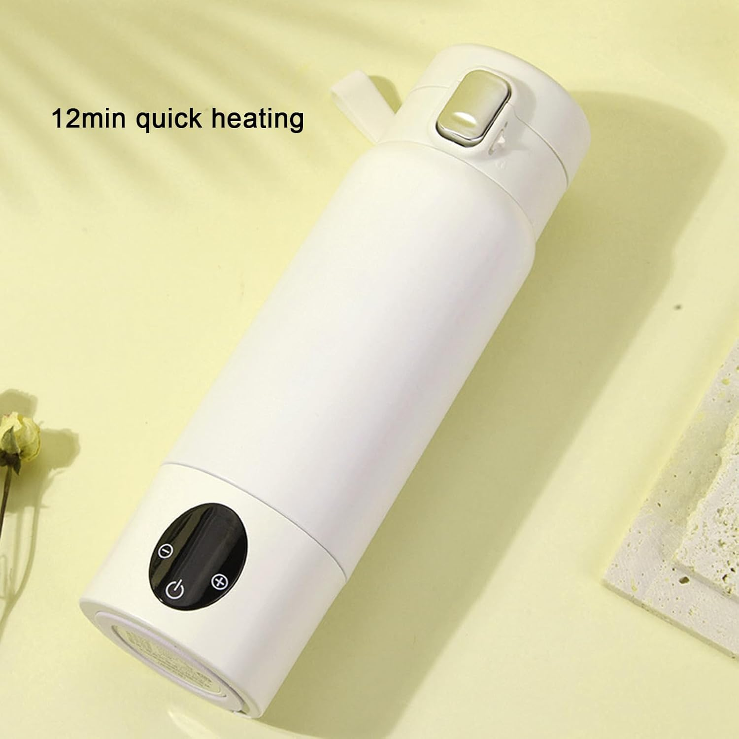 Portable Bottle Warmer for Travel, 300ML Capacity Portable Milk Warmer for Baby, 37 to 50℃ Adjustable, for Breast Milk Formula image number 6