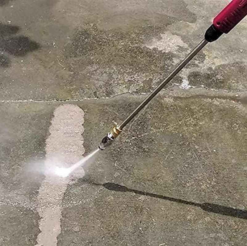 Raincovo Turbo Nozzle for Pressure Washer, Rotating Nozzle for Hot and Cold Water, 1/4 Inch Quick Connect, Orifice 3.0, 3600 PSI image number 6