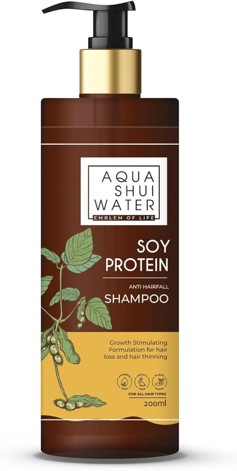 MANTRAMART Hair Strengthening Shampoo | Paraben & Sulfate Free | Soy Protein Formula | Nourishing & Volumizing | Suitable for All Hair Types | 200 Ml image number 2